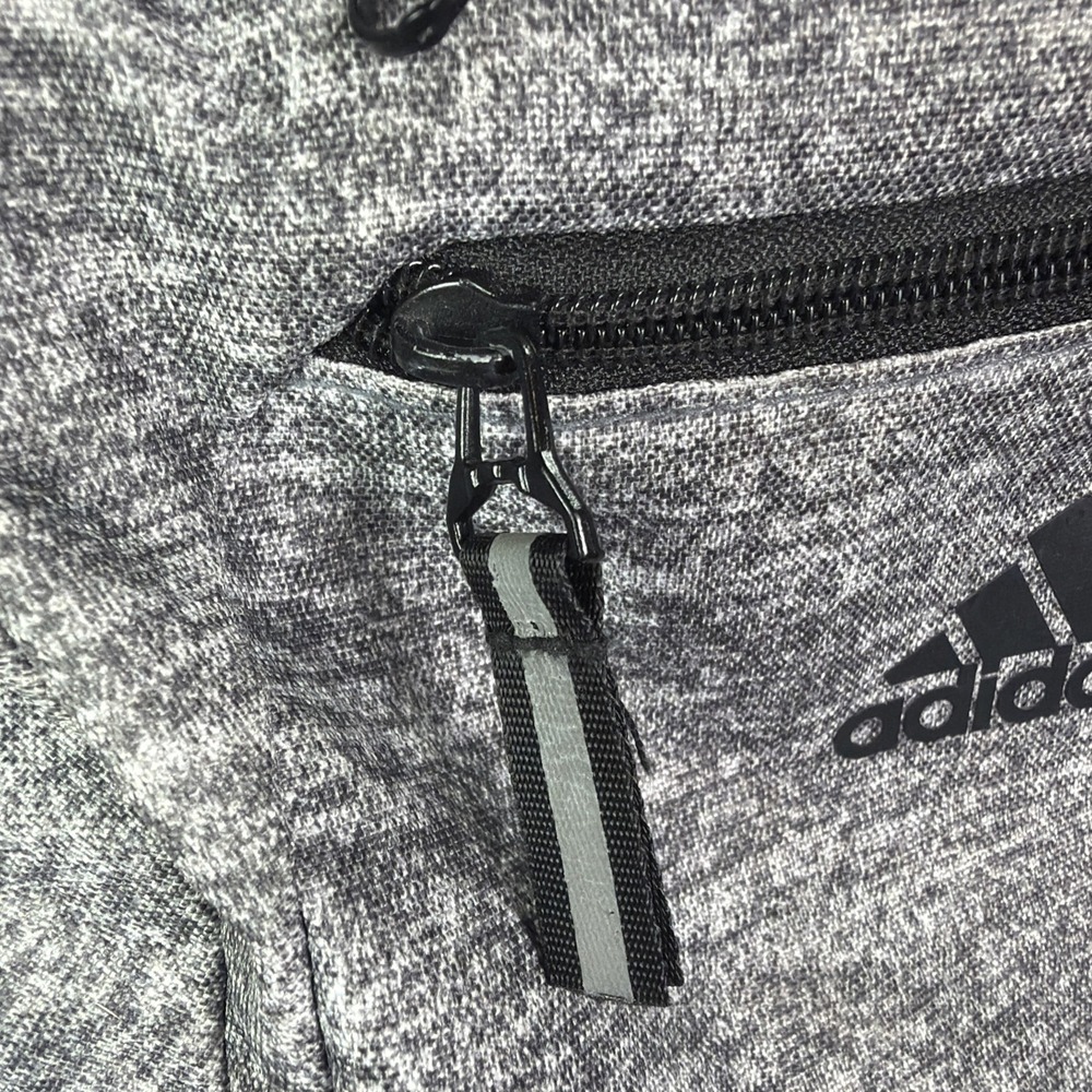 Adidas Grey Soccer Backpack Athletic Sports Bag Durable Lightweight Travel Gear - Picture 9 of 12